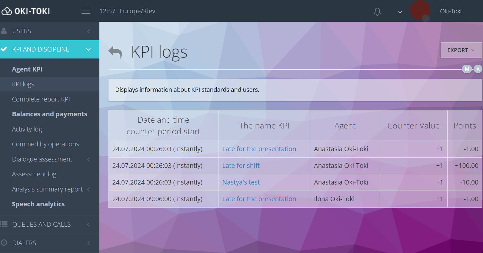 KPI Günlüğü