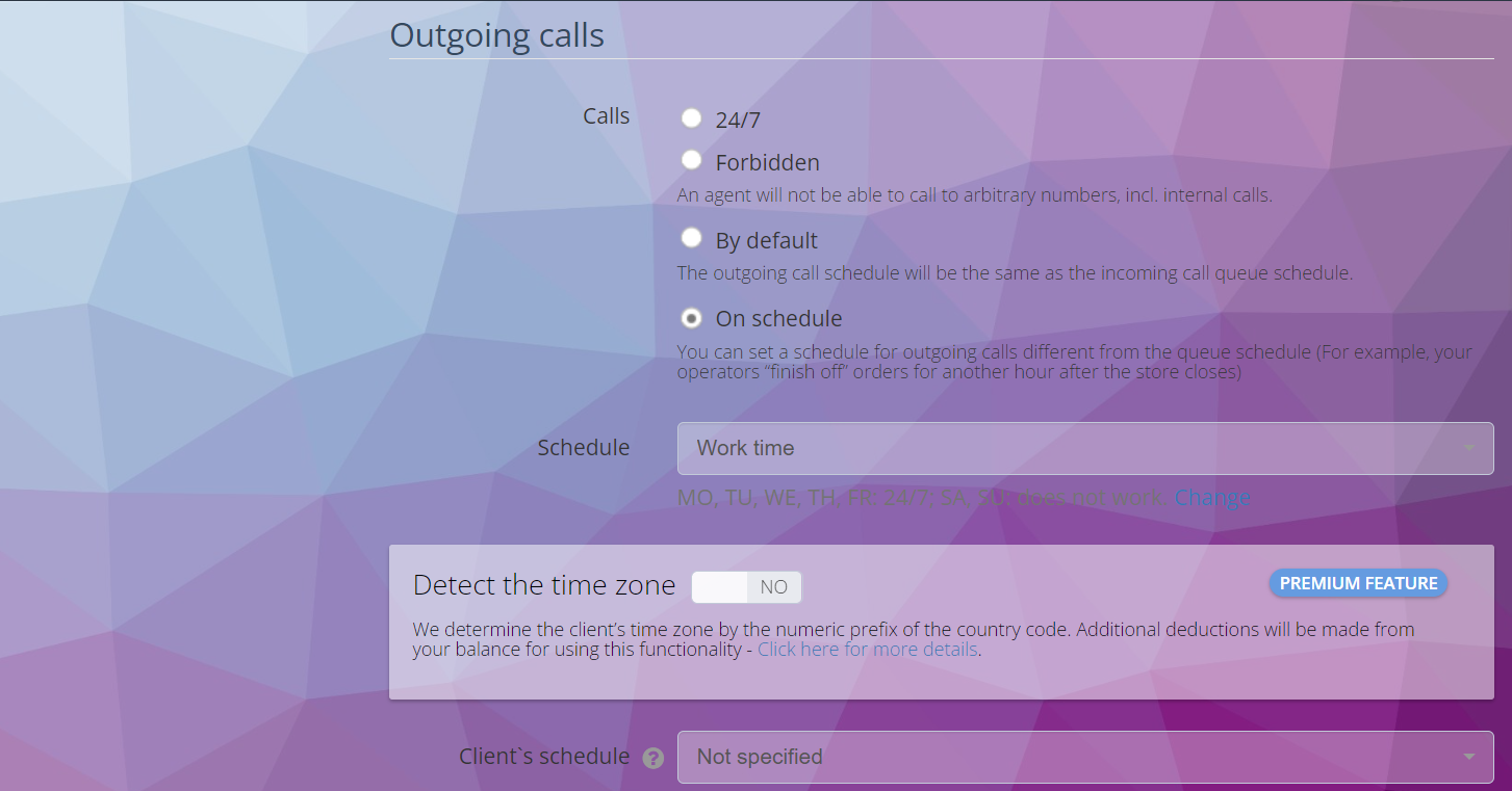 Rozmowy wychodzące w call center