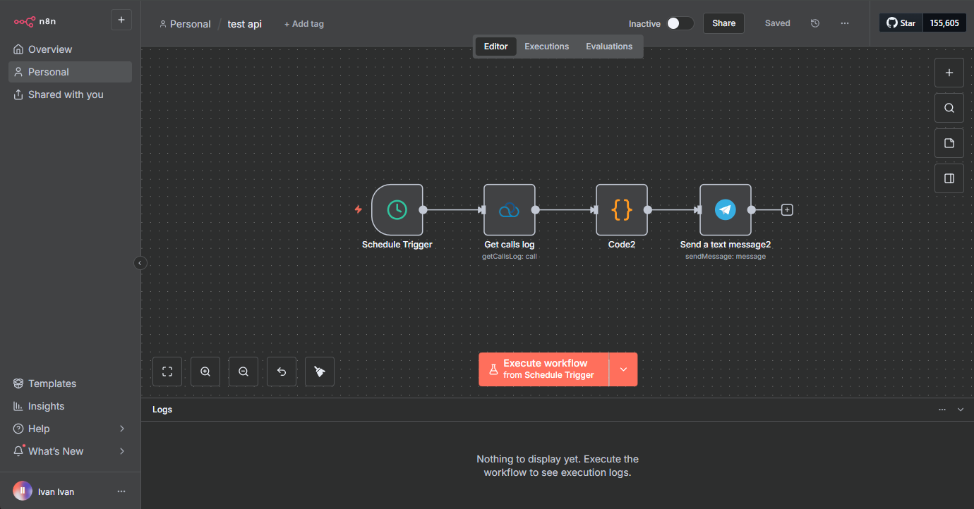 Tak będzie wyglądał zaktualizowany workflow.