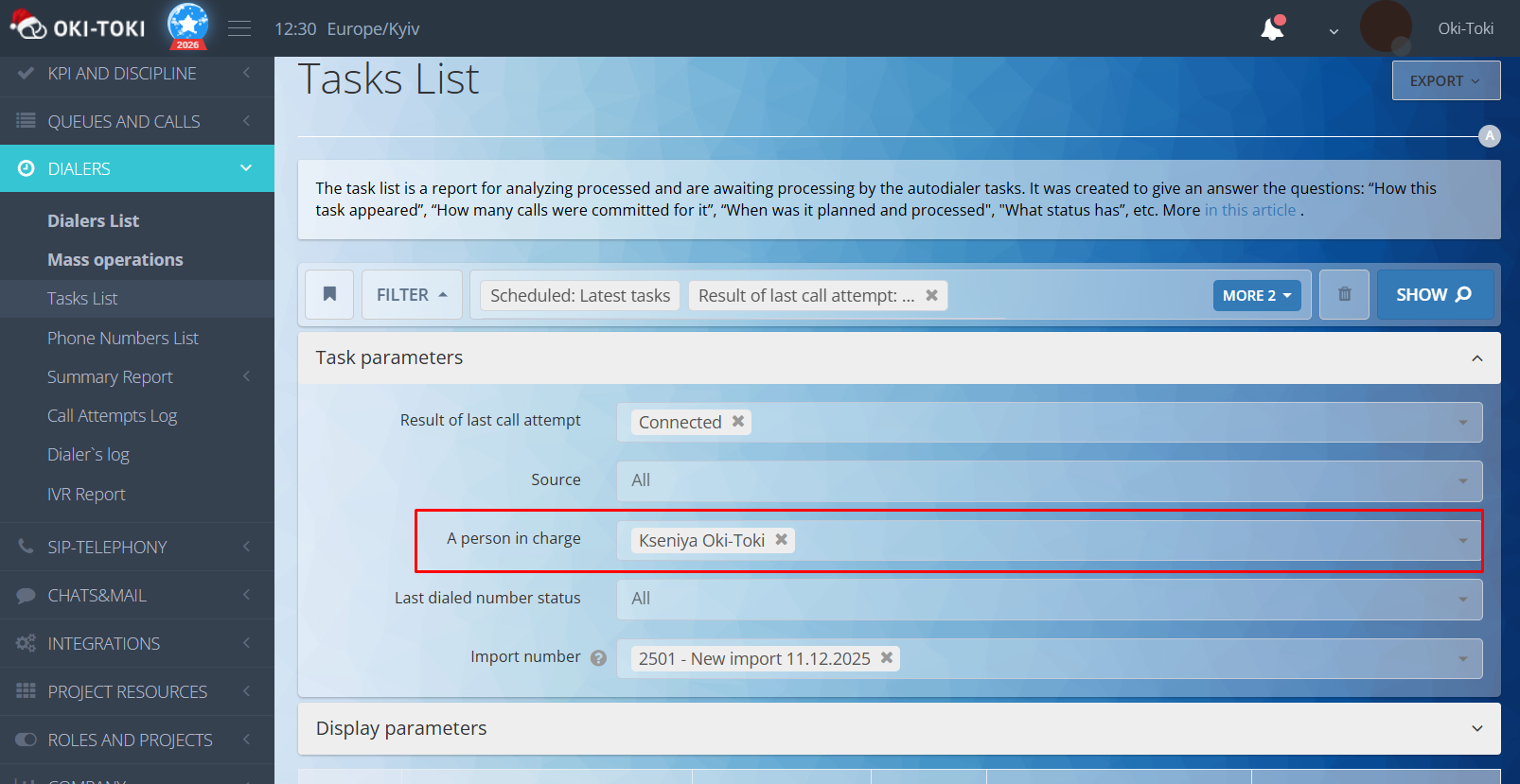 Wybór odpowiedzialnego